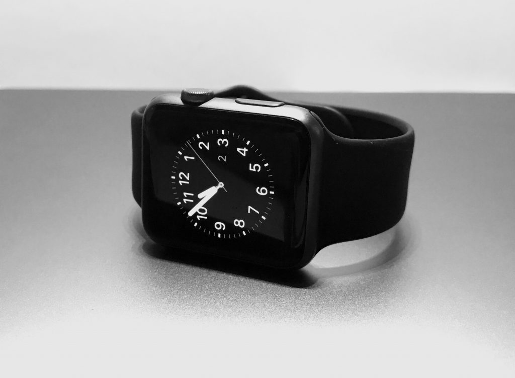 Apple Watch black and white