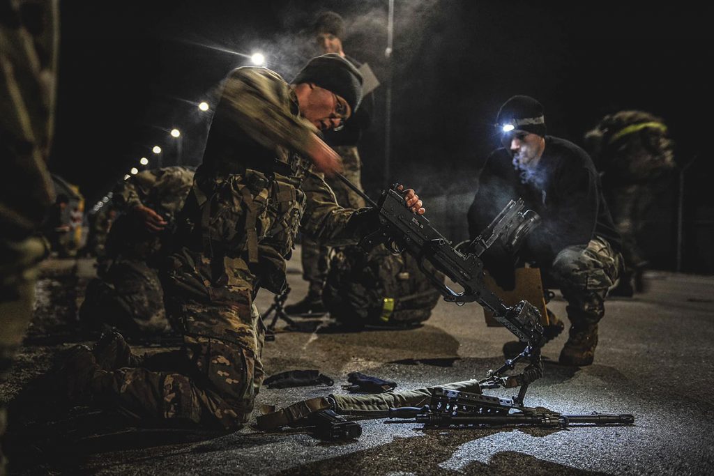 Американски войници M249
