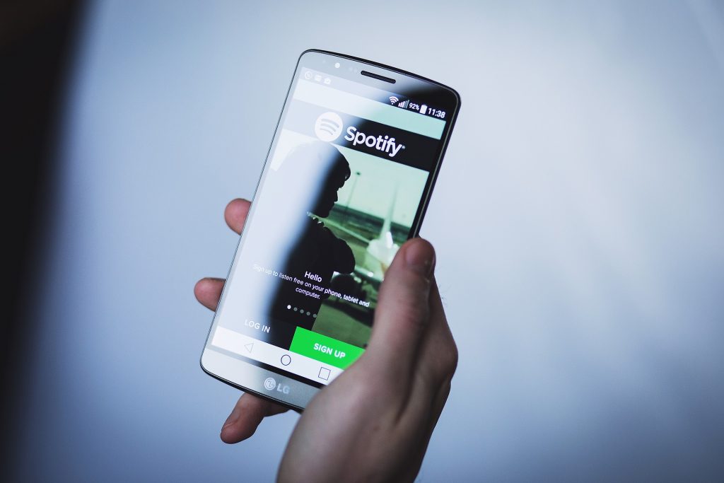 Spotify стрийминг на музика