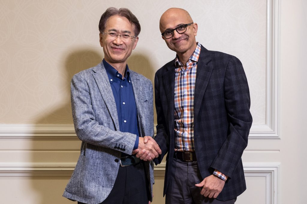 Microsoft and Sony partnership