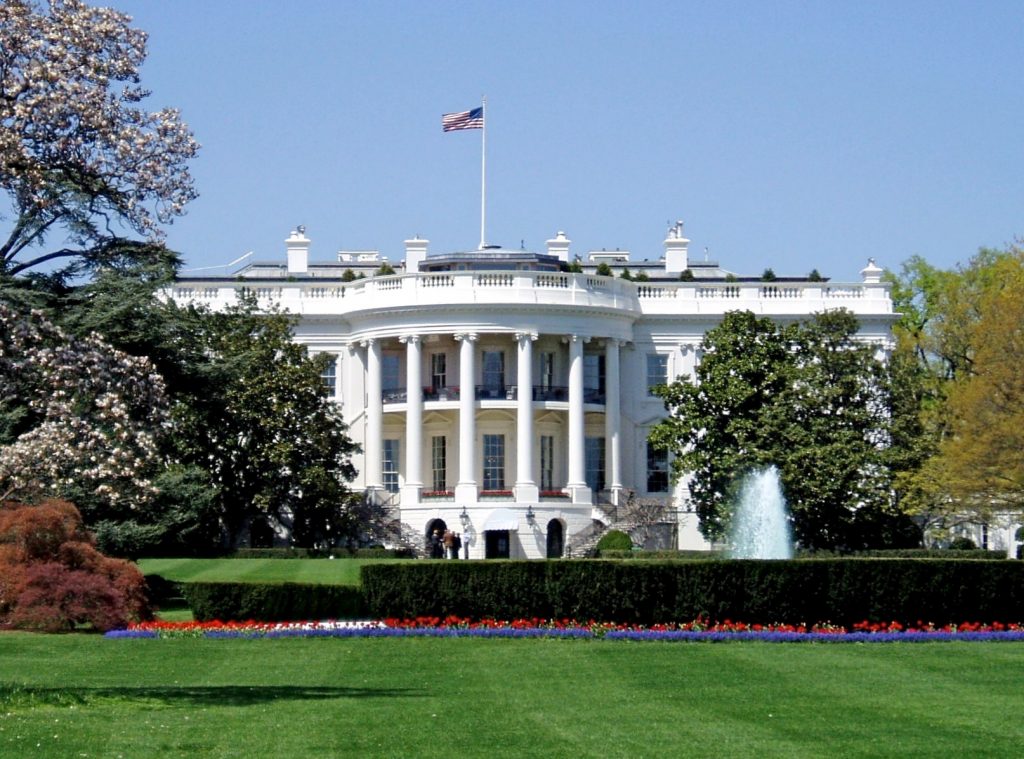White house front