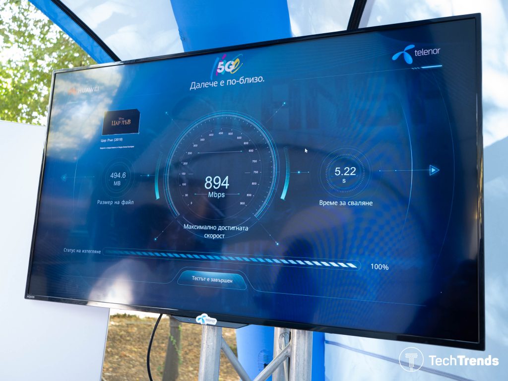 Telenor-4K-download-5G-test