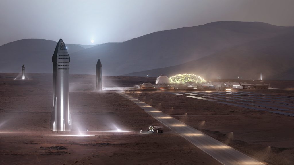 spacex-on-mars