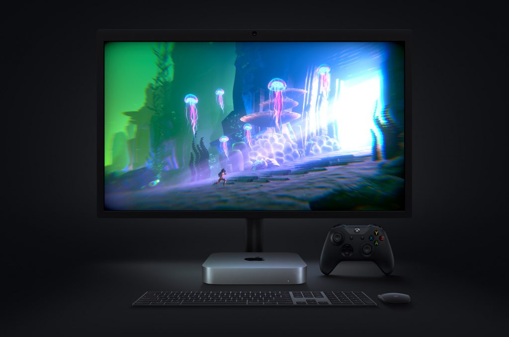 apple-mac-mini-xbox-controller