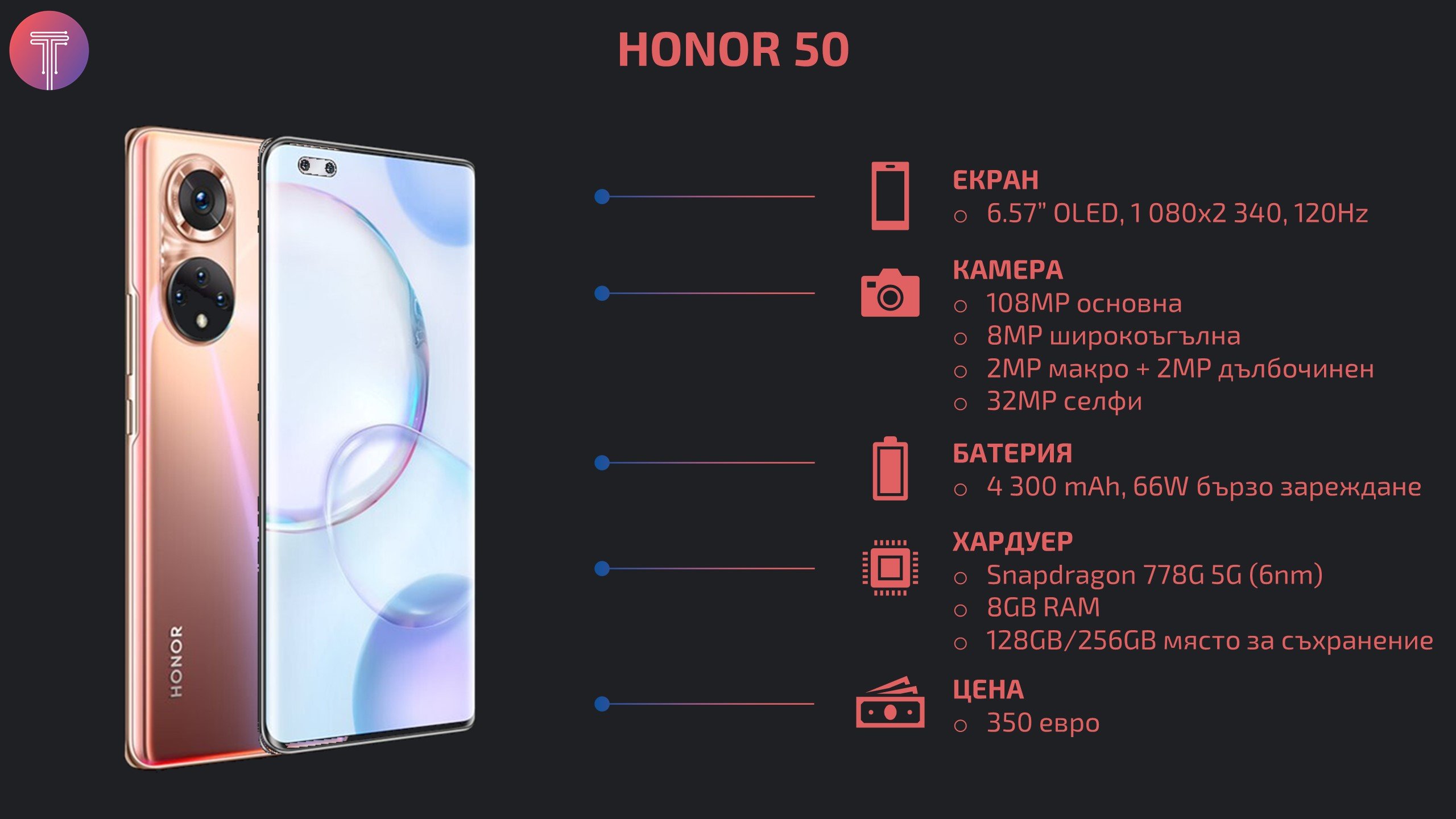 Honor 50 Specs