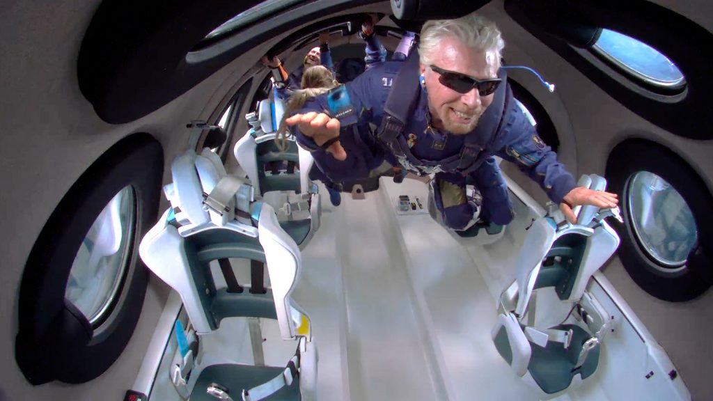 Richard-Branson-near-Space