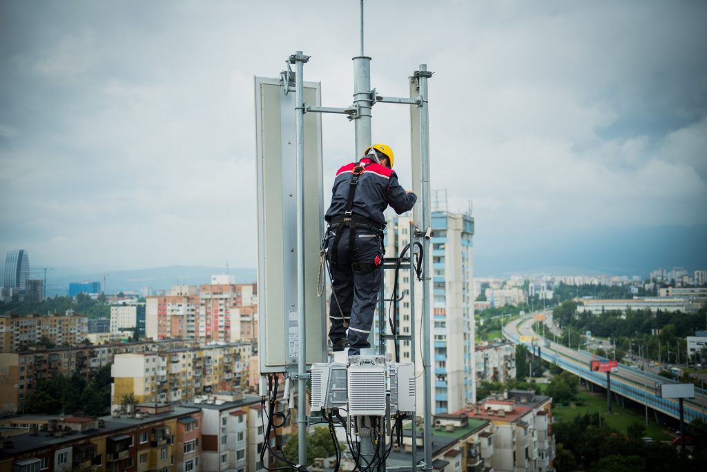 A1 Bulgaria Base Station in Sofia