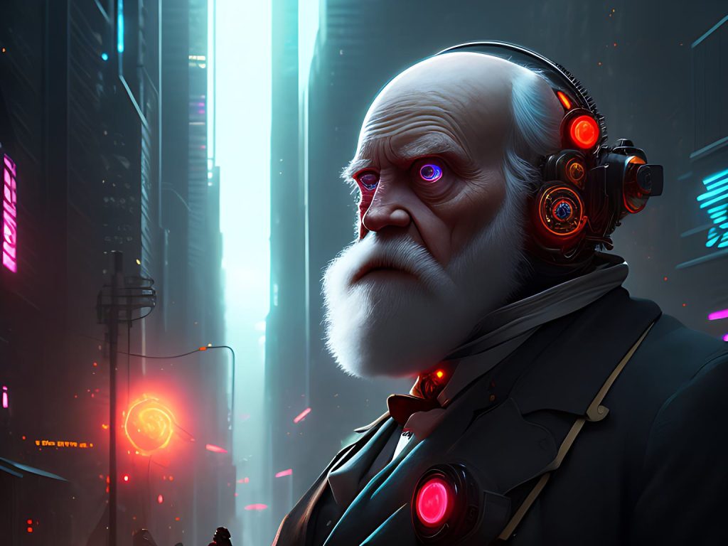 Charles-Darwin-Fotor-AI